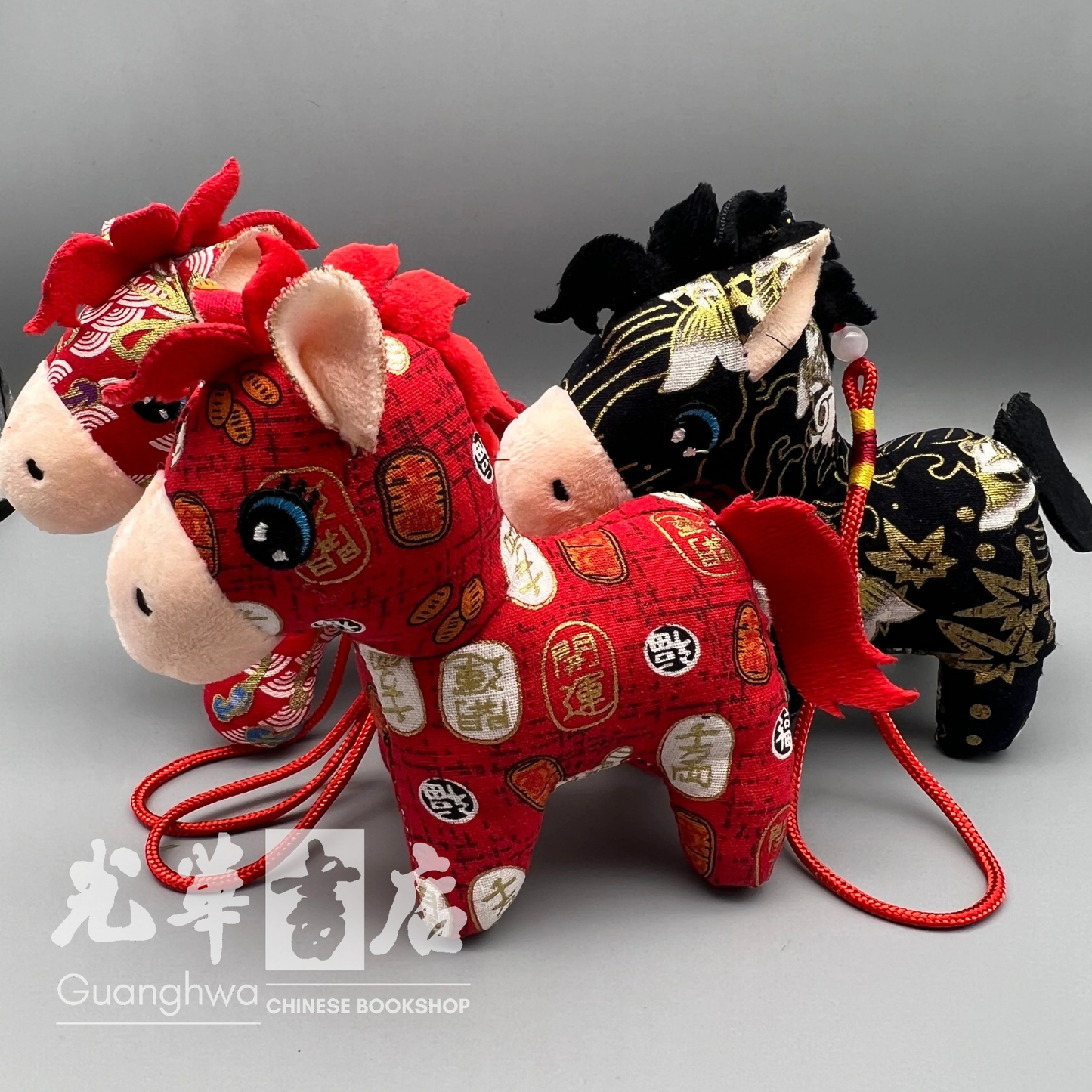 马年吉祥物公仔 Horse Plush Toy – Zodiac Lucky Mascot