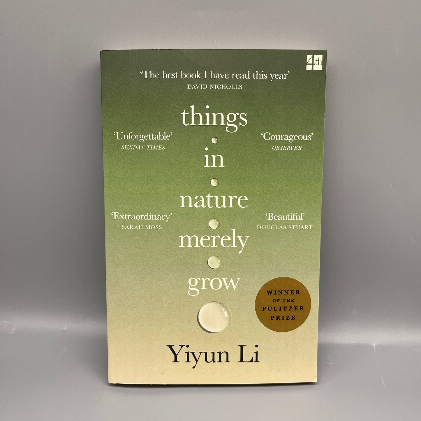 Things in Nature Merely Grow